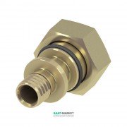 Перехідник прямий з накидною гайкою Tece Teceflex 16 мм х3 / 4 