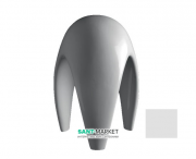 Стілець дизайнерський Kerasan Artwork Moscardino світло-сірий 470282