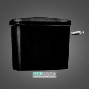 Сливной бачок для унитаза-компакт Kerasan Retro прямоугольный чёрный 107104