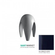 Стул дизайнерский Kerasan Artwork Moscardino голубой кобальт глянцевый 470277