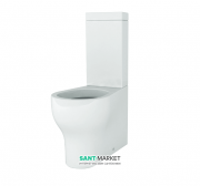 Унітаз-компакт підлоговий Kerasan K09 біле 451 701