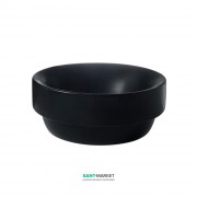 Раковина-чаша для ванной круглая Kerasan Cento накладная 35х35 см черный матовый 355831