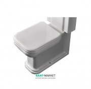 Унітаз-компакт підлоговий Kerasan Waldorf прямокутний білий 411701