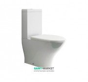 Унітаз підлоговий моноблок Kerasan Aquatech з керамічним бачком білий 371701