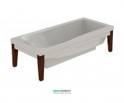 Ванна акрилова Kerasan Bentley свободностоящая 180х80 см біла 395001