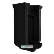 Пісуар підвісний Kerasan Waldorf з сифоном і кріпленням чорний глянсовий 413004