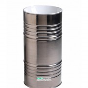 Раковина напольная Kerasan Artwork Barrel санфарфор белый/платина 4742K44
