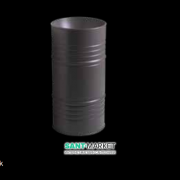 Раковина напольная Kerasan Artwork Barrel санфарфор бургундский матовый 4742K75