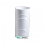 Раковина напольная Kerasan Artwork Barrel санфарфор белый 474301