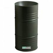 Раковина напольная Kerasan Artwork Barrel санфарфор зелёный матовый 4742K14