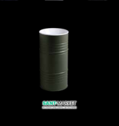 Раковина для підлоги Kerasan Artwork Barrel санфарфор білий / зелений матовий 4742K22