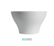 Раковина накладна Kerasan Deco Hurricane ø38 см санфарфор білий 480301