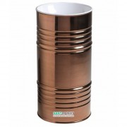 Раковина напольная Kerasan Artwork Barrel санфарфор белый/розовое золото 474380