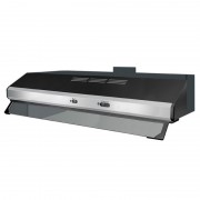 Витяжка для кухні вбудована Apell Cappe клас енергозбереження E нержавіюча сталь / чорний CT91XE