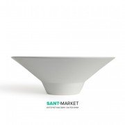 Раковина накладна Kerasan Deco Cocktail ø45 см санфарфор білий матовий 480169