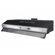 Вытяжка для кухни встраиваемая Apell Cappe класс энергосбережения E нержавеющая сталь/черный CT91XE