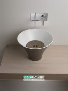 Полка подвесная под раковину Kerasan Nolita 120х51 см выбеленный дуб 733548