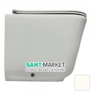 Унитаз напольный Kerasan Tribeca с крепежом WB5N белый матовый 511830