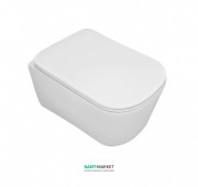 Унитаз подвесной Kerasan Tribeca с крепежом WB9N белый 511401