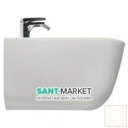 Биде подвесное Kerasan Tribeca с крепежом WB9N белое матовое 512530