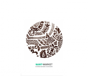 Керамическая накладка на слив для раковины Kerasan Deco Damasco 2 486071