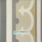 Плитка керамогранит Equipe Caprice Burgundy Border 20928 20х20