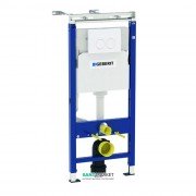 Система инсталляции для подвесного унитаза Geberit Duofix с клавишей Delta21 альпийский белый 458.122.11.1