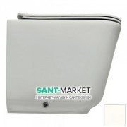 Унитаз напольный Kerasan Tribeca с крепежом WB5N белый матовый 511830