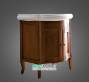 Тумба под раковину Kerasan Retro 73 см массив дерева орех 734940