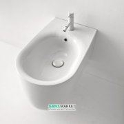 Біде підвісне Kerasan Nolita з кріпленням WB9N білий 532501