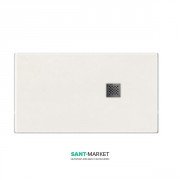 Душовий піддон мармуровий Kerasan H3 140х90 см білий матовий 705930