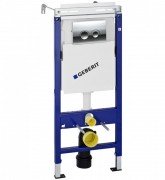 Система инсталляции для подвесного унитаза Geberit Duofix с клавишей Delta21 глянцевый хром 458.122.21.1