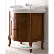 Тумба под раковину Kerasan Retro 69 см массив дерева орех 735140