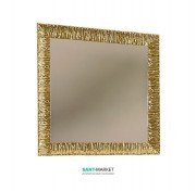 Зеркало настенное в раме Kerasan Retro 100х100 см золото 736403