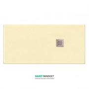 Душевой поддон мраморный Kerasan H3 180х90 см кремовый 706265