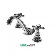 Змішувач для раковини Kerasan Retro на три отвори хром 739190