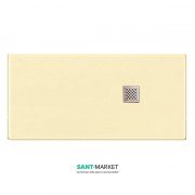 Душевой поддон мраморный Kerasan H3 180х90 см кремовый 706265