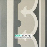 Плитка керамограніт Equipe Caprice Chatelet Border 20931 20х20