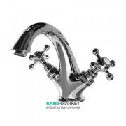 Смеситель для раковины Kerasan Retro двухвентильный хром 738990