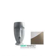 Раковина напольная Kerasan Artwork Moloco санфарфор белый/коричневый орех 474084