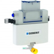 Сливной бачок скрытого монтажа Geberit Omega скрытого монтажа с фронтальным или горизонтальным управлением для смывных клавиш Omega 109.043.00.1