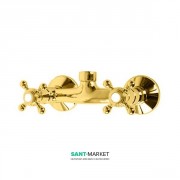 Смеситель для душа Kerasan Retro двухвентильный золото 739791