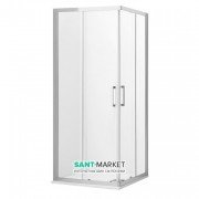 Двері душова розсувні Kerasan Nolita Flex 100 см профіль хром прозоре скло 745706