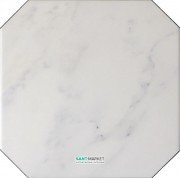 Плитка керамограніт Equipe Octagon Marmol Blanco 21010 20х20