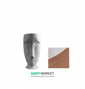 Раковина для підлоги Kerasan Artwork Moloco санфарфор білий / рожеве золото 4741K80