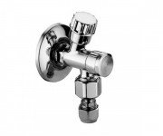 Кутовий вентиль з фільтром Paffoni Accessori хром ZACC 255 CR