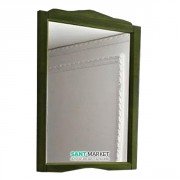 Зеркало настенное в деревянной раме Kerasan Retro 63х116 см зеленый 731352