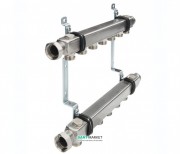 Коллектор для систем отопления Tece TECEflex 5 контуров нержавеющая сталь 712554