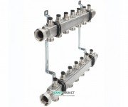 Коллектор для систем отопления Tece TECEflex с запорными вентилями 4 контура 1