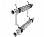 Коллектор для систем отопления Tece TECEflex 11 контуров нержавеющая сталь 712560